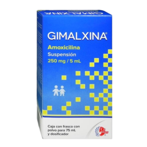 GIMALXINA (Amoxicilina) SUSP. 250 MG/5 ML. FCO. 75 ML. COLLINS