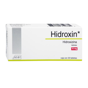 HIDROXIN (Hidroxizina) 10 MG. C/30 TABS. MAVI