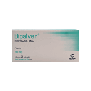 BIPALVER (pregabalina) 75 MG. C/28 CAPS. MAVER