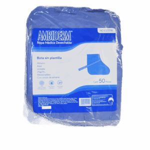 AMBIDERM BOTA SIN PLANTILLA C/25 PARES -NO ESTERIL