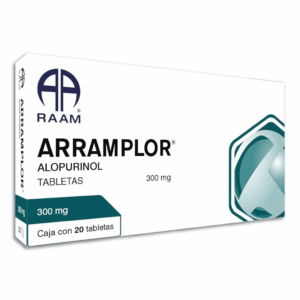 ARRAMPLOR (Alopurinol) 300 MG. C/20 TABS. RAAM