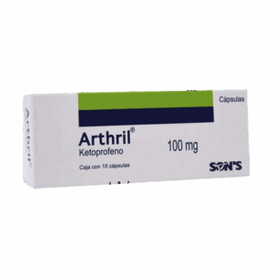 ARTHRIL (Ketoprofeno) 100 MG. C/15 CAPS. SONS
