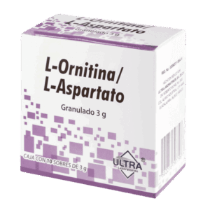 L-ORNITINA/L-ASPARTATO 3 G. GRANULADO C/10 SOBS.  ULTRA