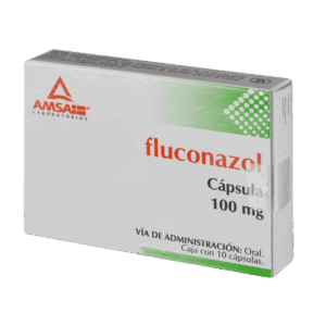 FLUCONAZOL 100 MG. C/10 CAPS. AMSA