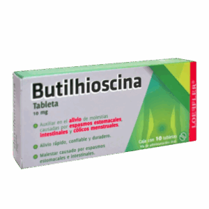 BUTILHIOSCINA 10 MG. C/10 TABS LOEFFLER