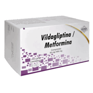 VILDAGLIPTINA/METFORMINA 50/850 MG. C/60 COMPS. ULTRA