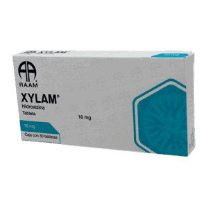 XYLAM (Hidroxizina) 10 MG. C/30 TABS. RAAM