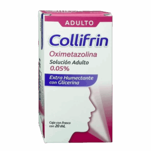 COLLIFRIN SOL. NASAL ADULTO (Oximetazolina) 0.05% FCO. 20 ML. COLLINS