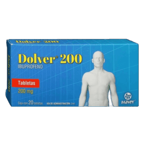 DOLVER (Ibuprofeno) 200 MG. C/20 TABS. MAVER