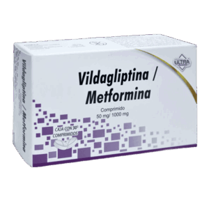 VILDAGLIPTINA/METFORMINA 50/1000 MG. C/30 COMPS. ULTRA