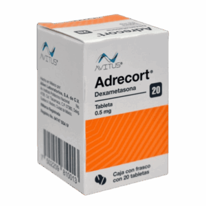 ADRECORT (Dexametasona) 0.5 MG. FCO. C/20 TABS. AVITUS