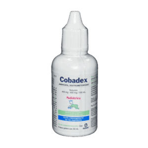 COBADEX SOL. PEDIATRICO (Dextrometorfano+Ambroxol) 400-400 MG/100 ML. FCO. GOTERO 30 ML. MAVER