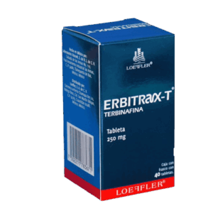 ERBITRAX-T (Terbinafina) C/40 TABS. 250 MG. LOEFFLER