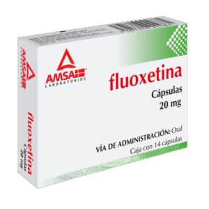 FLUOXETINA 20 MG. C/14 CAPS. AMSA