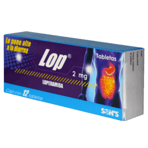LOP (Loperamida) 2 MG. C/12 TABS. SONS