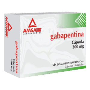 GABAPENTINA 300 MG. C/15 CAPS AMSA