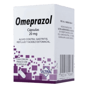 OMEPRAZOL 20 MG. C/7 CAPS. ULTRA