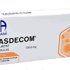 VASDECOM (Orlistat) 120 MG. C/21 CAPS. RAAM