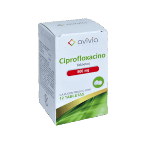 CIPROFLOXACINO 500 MG. C/12 TABS. AVIVIA