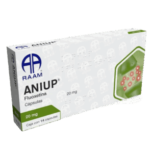 ANIUP 20 (Fluoxetina) MG. C/14 CAPS. RAAM