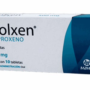 DOLXEN (Naproxeno) 500 MG. C/10 TABS. MAVER
