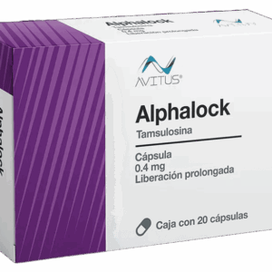 ALPHALOCK (Tamsulosina) L.P. 0.4 MG. C/20 CAPS. AVITUS