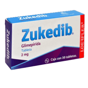 ZUKEDIB (Glimepirida) 2 MG. C/30 TABS. LOEFFLER