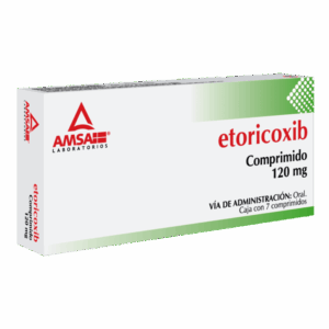 ETORICOXIB 120 MG. C/ 7 COMPS. AMSA