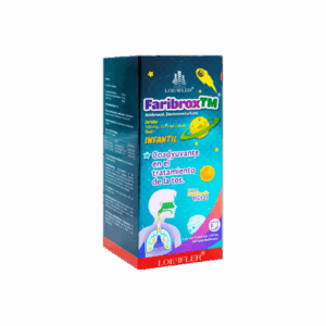 FARIBROX TM JBE. (Dextrometorfano/Ambroxol) INFANTIL 150-113 MG/100 ML. FCO. 150 ML. LOEFFLER