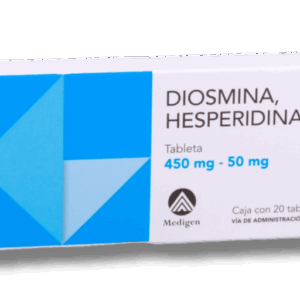 DIOSMINA/HESPERIDINA 450/50 MG. C/20 TABS. MAVER