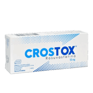 CROSTOX (Rosuvastatina) 10 MG. C/30 TABS. MAVI