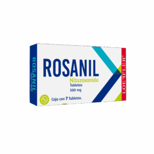 ROSANIL (Nitazoxanida) 500 MG. C/7 TABS. LOEFFLER