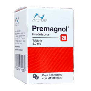 PREMAGNOL (Prednisona) 5.0 MG. C/20 TABS. AVITUS
