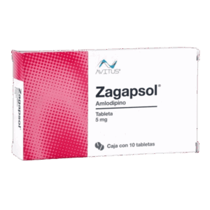 ZAGAPSOL (Amlodipino) 5 MG. C/10 TABS AVITUS