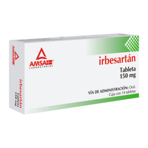 IRBESARTÁN 150 MG. C/14 TABS. AMSA