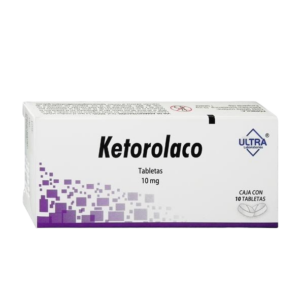 KETOROLACO 10 MG. C/10 TABS. ULTRA