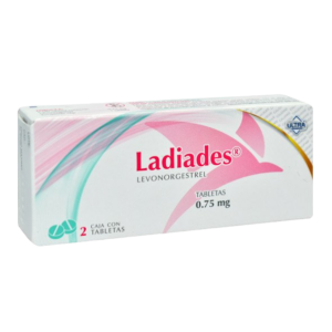 LADIADES (Levonorgestrel) 0.75 MG. C/2 TABS. ULTRA