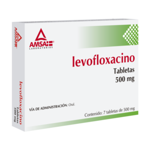 LEVOFLOXACINO 500 MG. C/7 TABS. AMSA