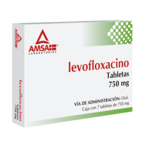 LEVOFLOXACINO 750 MG. C/7 TABS. AMSA