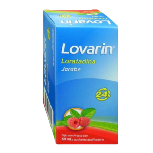 LOVARIN JARABE (Loratadina) 100 MG/100 ML. FCO. 60 ML. COLLINS