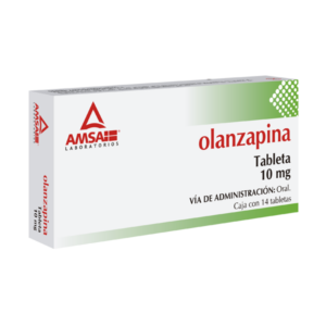 OLANZAPINA 10 MG. C/14 TABS AMSA