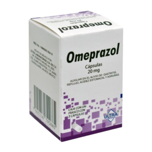 OMEPRAZOL 20 MG. C/7 CAPS. ULTRA