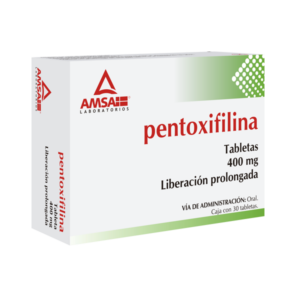 PENTOXIFILINA L.P. 400 MG. C/30 TABS. AMSA