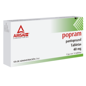 POPRAM (Pantoprazol) 40 MG. C/14 TABS AMSA