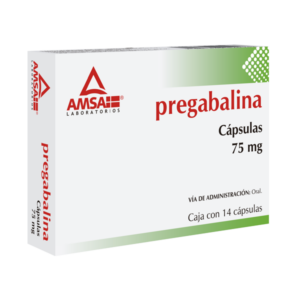 PREGABALINA 75 MG. C/14 CAPS. AMSA