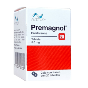 PREMAGNOL (Prednisona) 5.0 MG. C/20 TABS. AVITUS