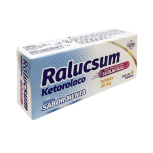 RALUCSUM (Ketorolaco) 30 MG. C/4 TABS. SUBLINGUAL ULTRA