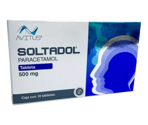 SOLTADOL (Paracetamol) 500 MG. C/10 TABS. AVITUS