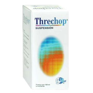 THRECHOP (Furazolidona/Diyodohidroxiquinoleina/Homatropina/Caolin/Pectina) SUSP. 0.40-1.25-20-1-0.02 G/100 ML. FCO. 120 ML. COLLINS