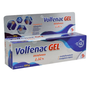 VOLFENAC (Diclofenaco) GEL 2.32% 12h TUBO C/100 G. COLLINS